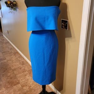 LIKELY Driggs Strapless Midi Dress